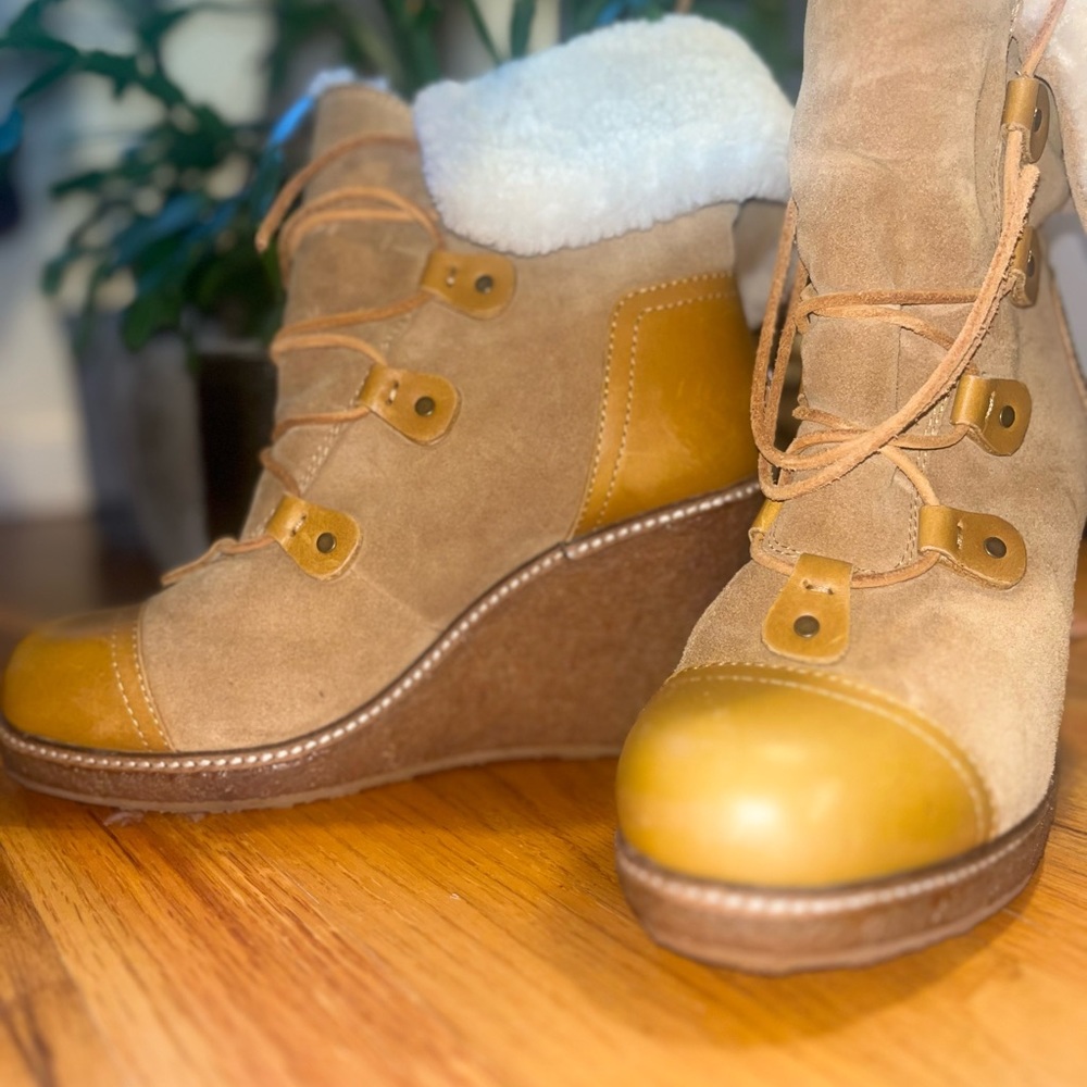Fleece Ankle boots